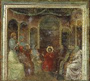 GIOTTO di Bondone Christ among the Doctors oil painting on canvas